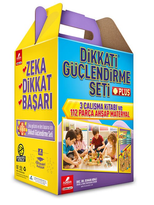 Adeda Osman Abalı Dikkati Güçlendirme Seti Plus 10 Yaş Kutu