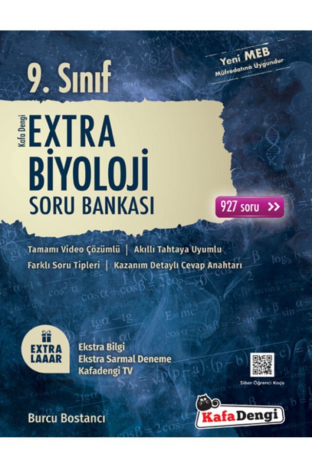 9. Sınıf Biyoloji Extra Soru Bankası Kafadengi Yayınları