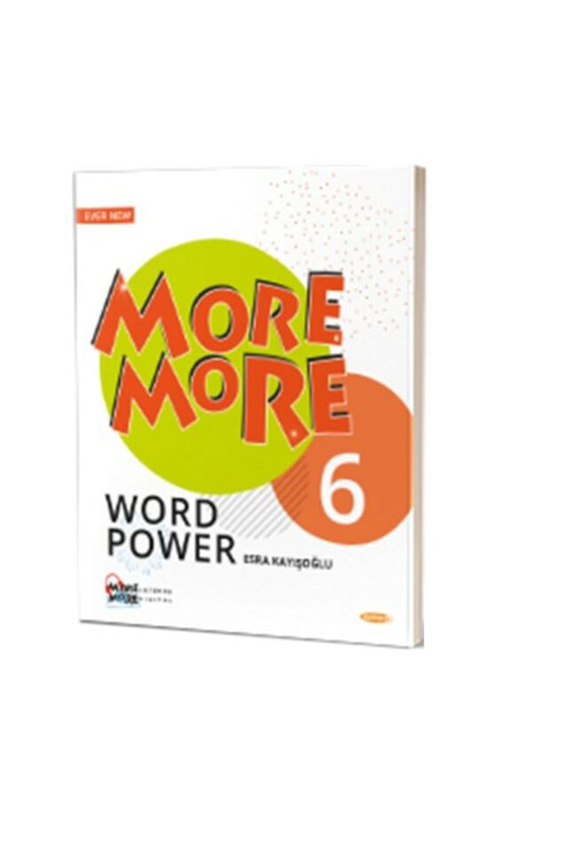 6.sınıf More & More Englısh Wordpower (KELİME BANKASI) -