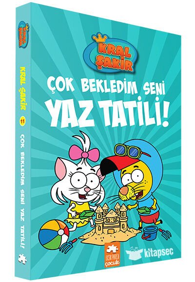 Eksik Parça Varol Yaşaroğlu Kral Şakir 11 - Çok Bekledim Seni Yaz Tatili! (Ciltli)
