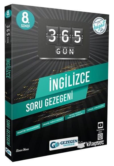 Gezegen 8 Sınıf 365 Gün İngilizce Soru Gezegeni