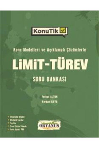 Ayt Konutik Limit-türev Soru Bankası