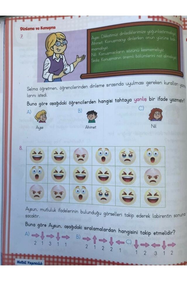 Netbil 3.sınıf Tüm Dersler Soru Bankası