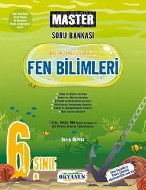 Okyanus 6 Sınıf Master Fen Bilimleri Soru Bankası