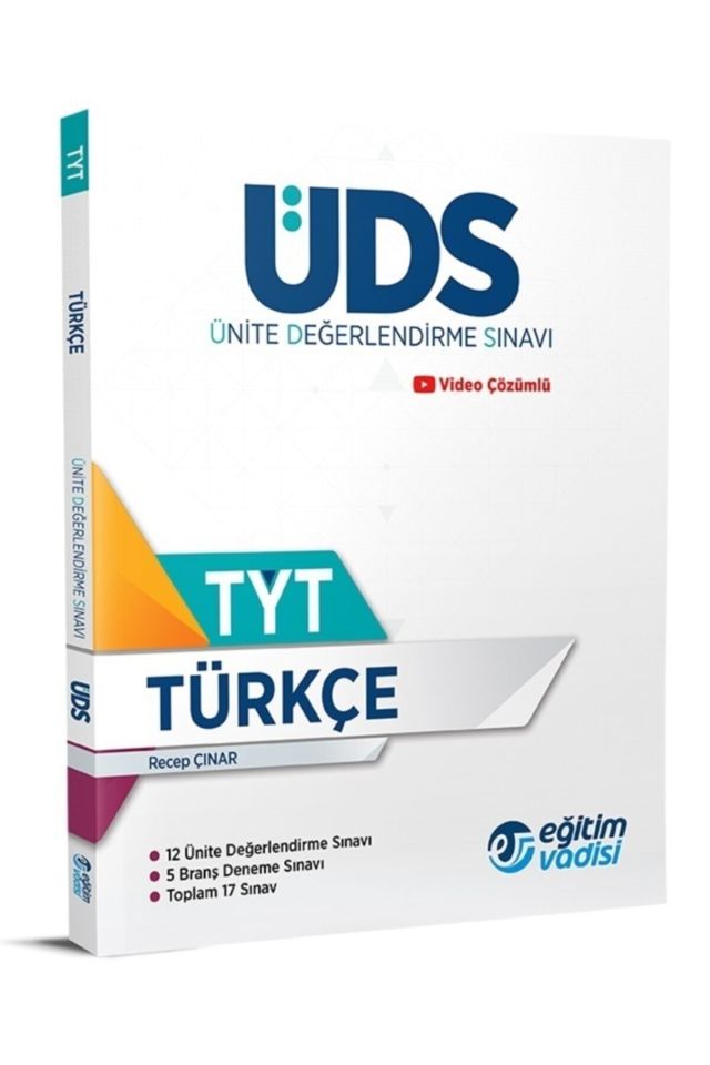 Eğitim Vadisi 2024 Tyt Türkçe Uds Ünite Değerlendire Sınavı