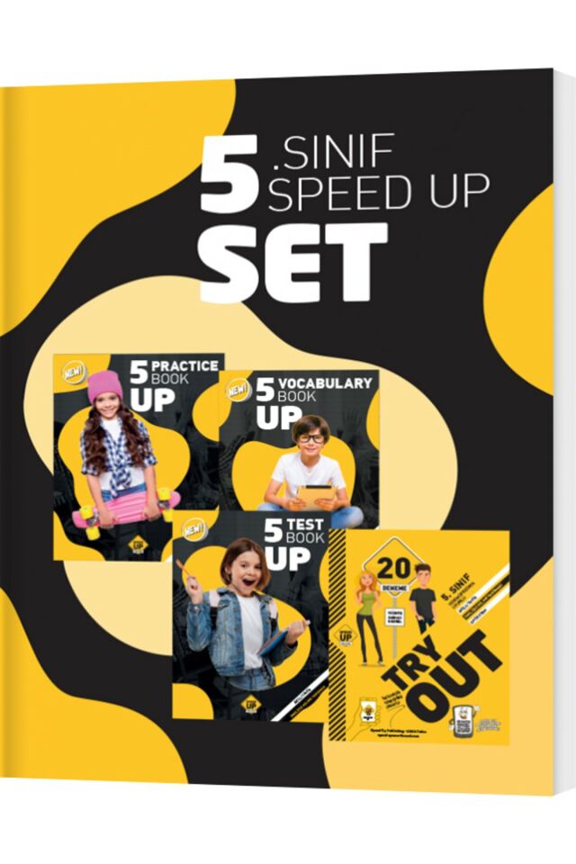 Speed Up 5. Sınıf Speed Up 4 Lü Set (PB VB TB TRY OUT) 2023