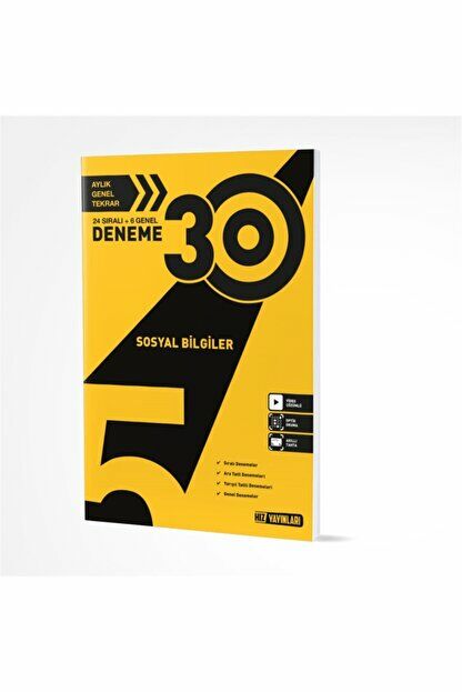 5. Sınıf Sosyal Bilgiler 30 Deneme