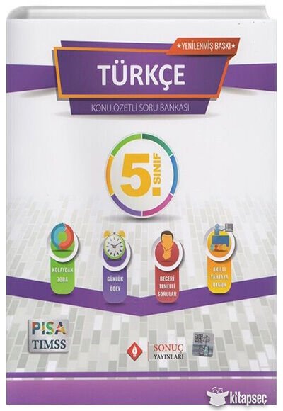 Sonuç 5 Sınıf Türkçe Kazanım Merkezli Soru Bankası