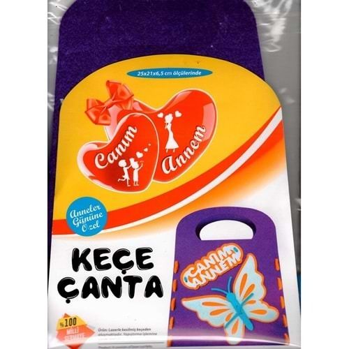 KUMTOYS KEÇE ÇANTA