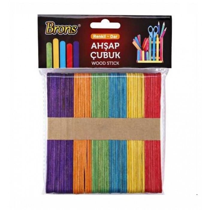BRONS AHŞAP DİL ÇUBUK RENKLİ BR 903