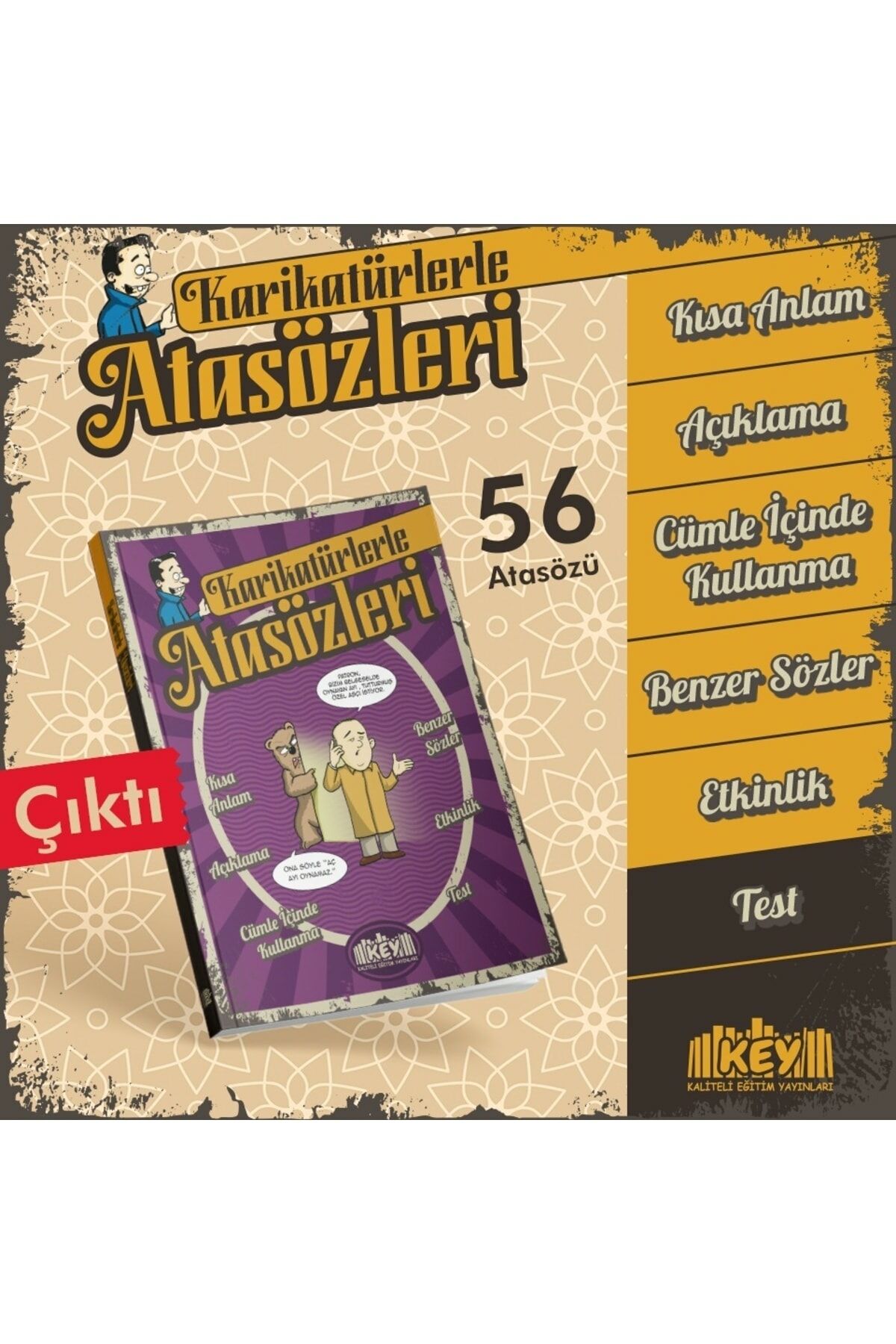 Karikatürlerle Atasözleri 3-4 Sınıf