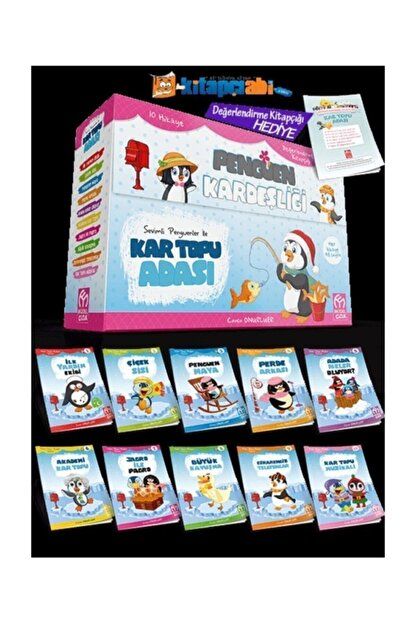 Penguen Kardeşliği Kar Topu Adası Hikaye Serisi