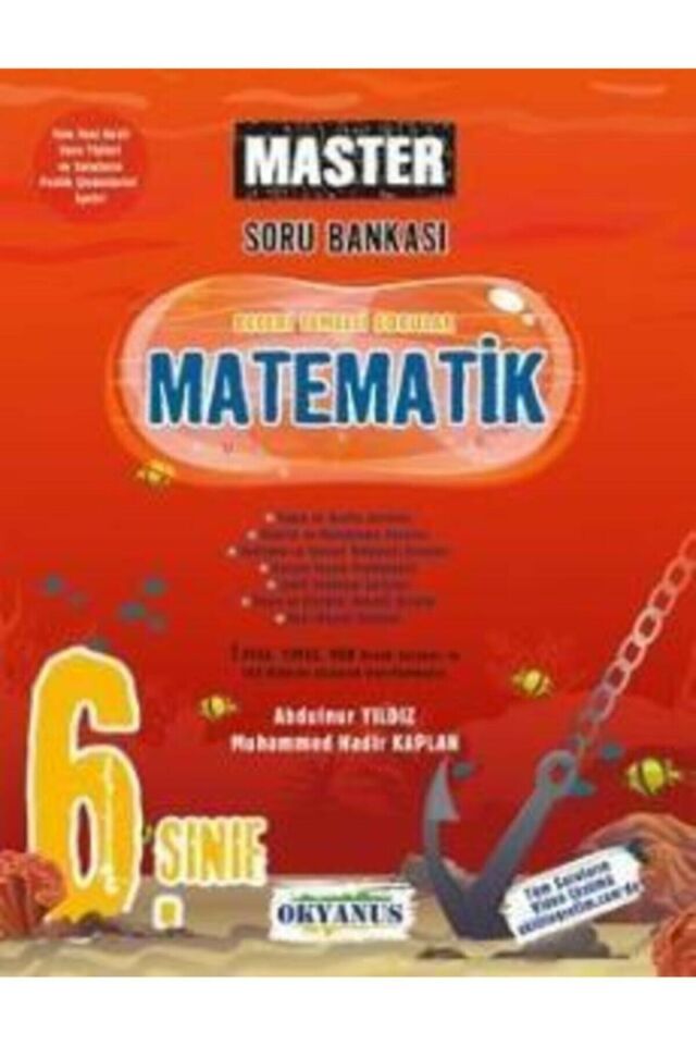 Okyanus 6. Sınıf Master Matematik Soru Bankası