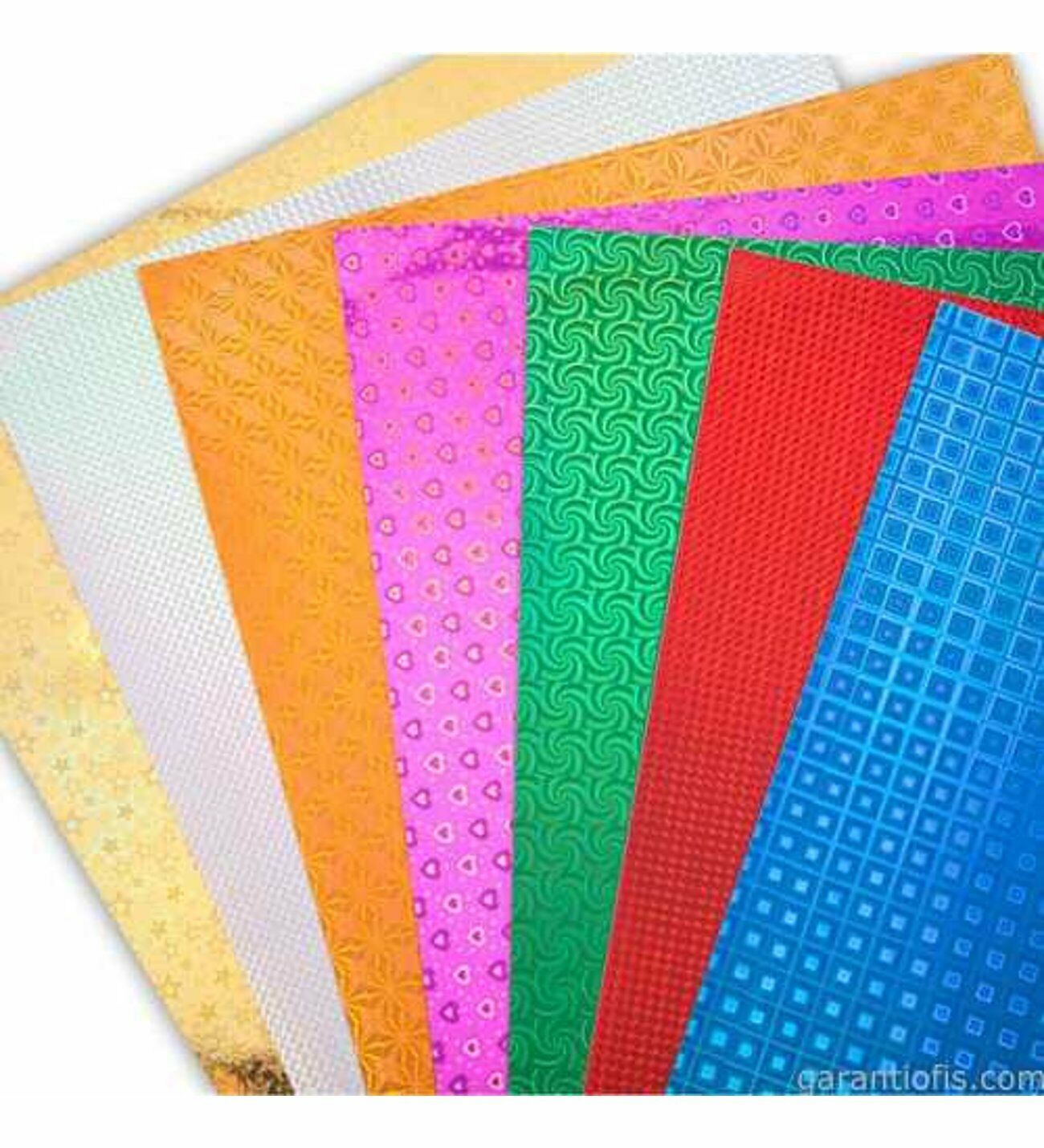 LOGON YAPIŞKANLI HOLOGRAM KAĞIT 10 RENK 3009