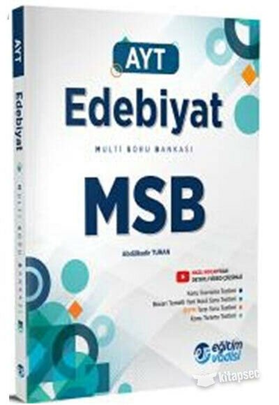 Eğitim Vadisi Ayt Edebiyat Multi Soru Bankası MSB 2023