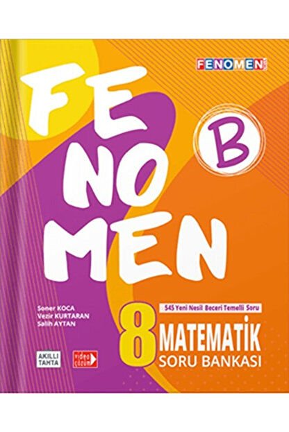 8. Sınıf Lgs Fenomen Matematik Soru Bankası B / Soner Koca / / 9786057575432