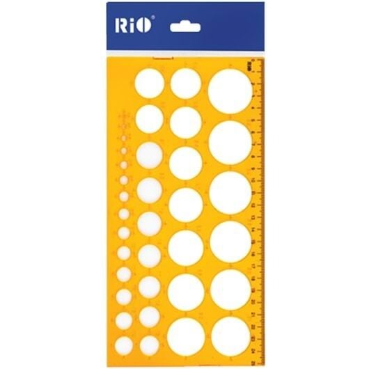 RİO ŞABLON DAİRE 1-36MM 801