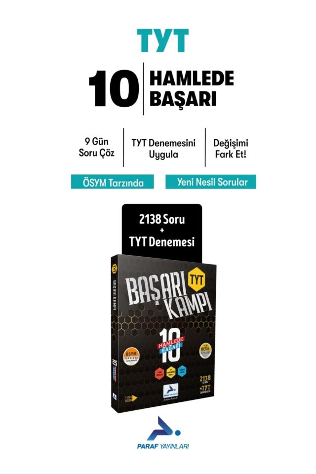 Tyt Başarı Kampı 10 Hamlede Başarı Yeni Ürün