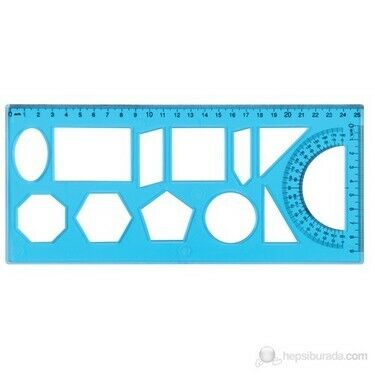 ARK GEOMETRİK ŞABLON