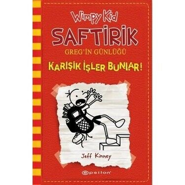 Epsilon Jeff Kinney Saftirik Greg'in Günlüğü 11 - Karışık İşler Bunlar (Ciltli)