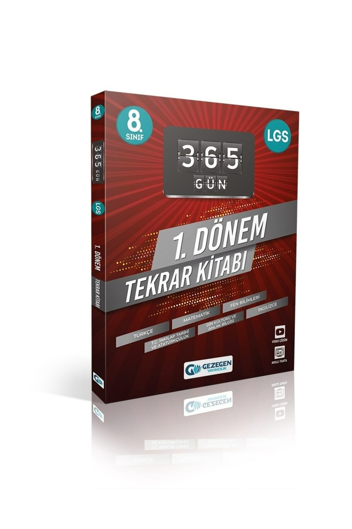 Gezegen Yayınları 8.sınıf Tüm Dersler 365 Gün 1.dönem Tekrar Kitabı