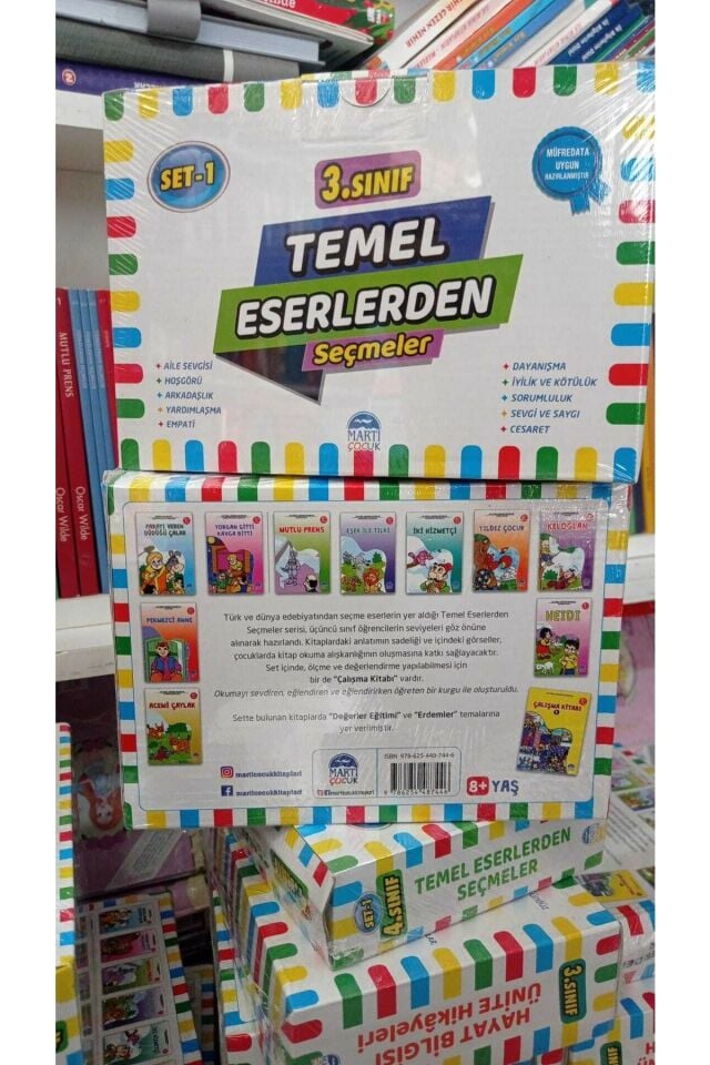 Martı 3.sınıf Temel Eserlerinden Seçmeler Set 1