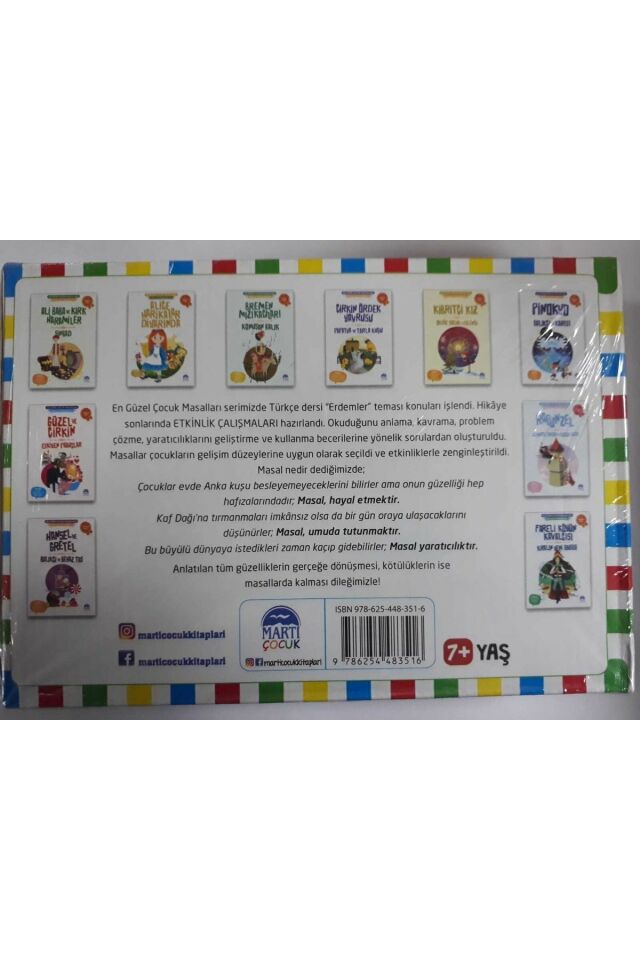 Martı Çocuk Eğlenceli Etkinliklerle En Güzel Çocuk Masalları 2. Ve 3. Sınıf
