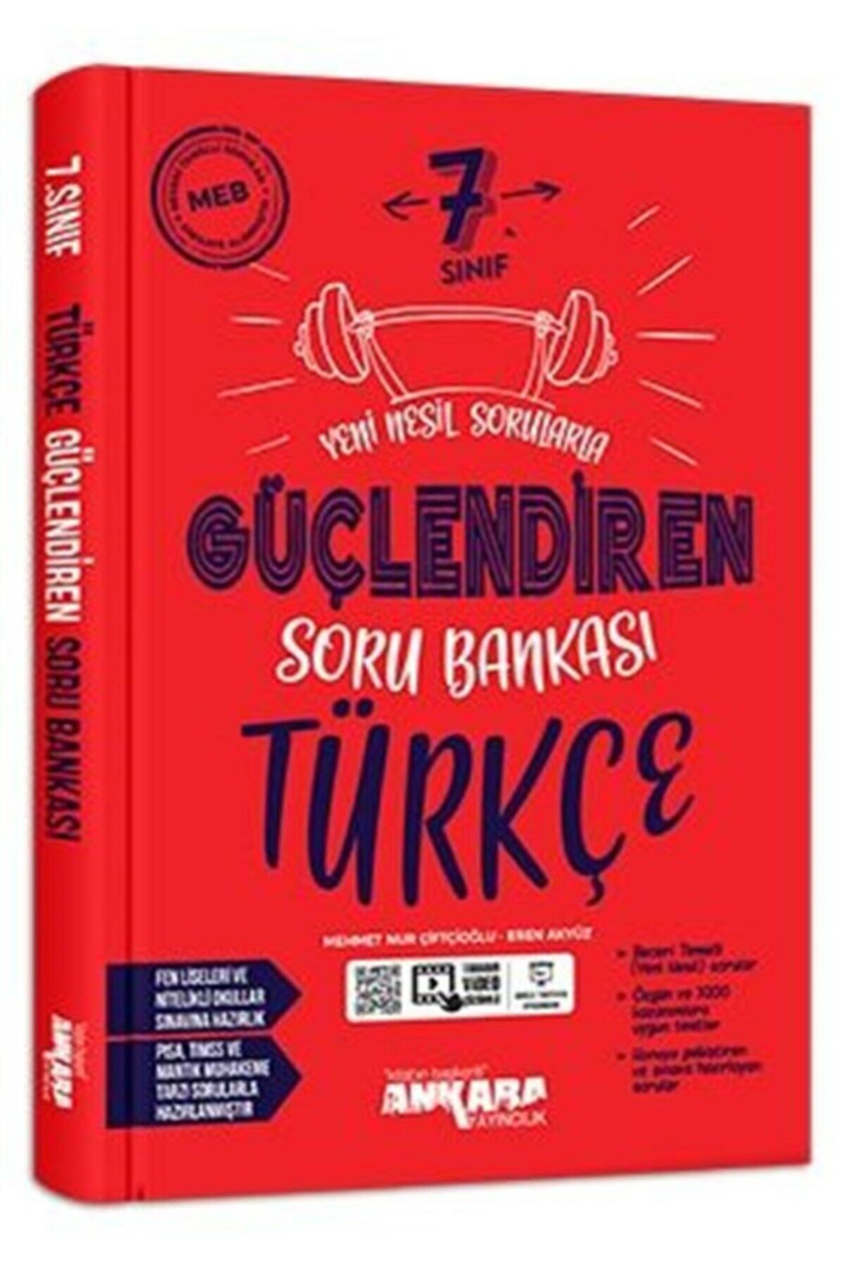 Ankara Yayıncılık 7. Sınıf Güçlendiren Türkçe Soru Bankası