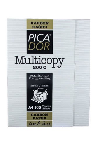 Picador Karbon Kağıdı 200 Cc A4 Karışık Renkler