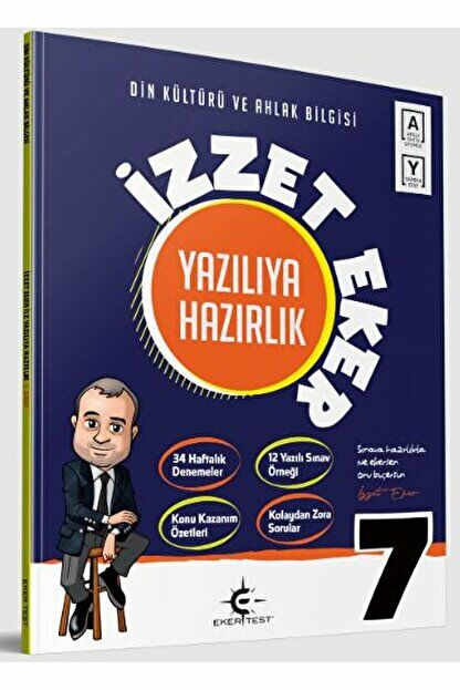 7. Sınıf Din Kültürü ve Ahlak Bilgisi İzzet Eker ile Yazılıya Hazırlık / 9786056866579