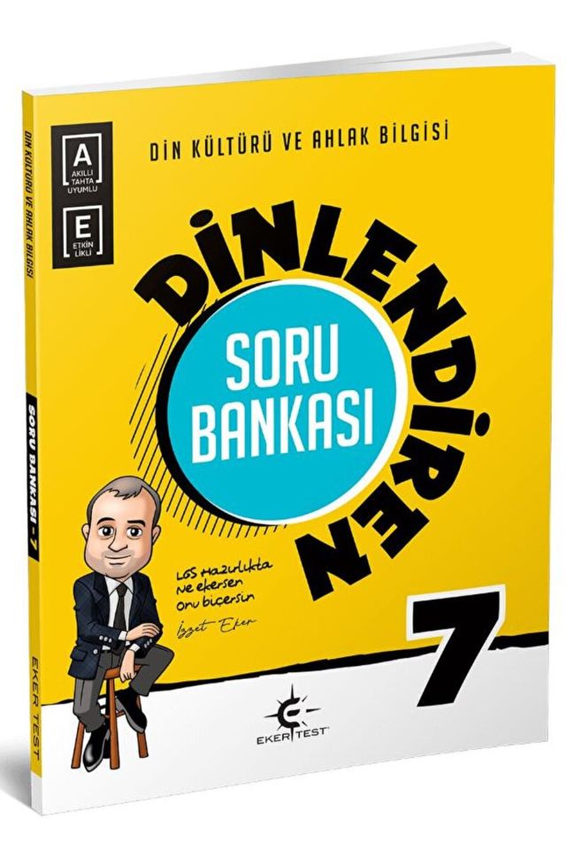 Eker Test 7. Sınıf Din Kültürü ve Ahlak Bilgisi Dinlendiren Soru Bankası / 9786059054768