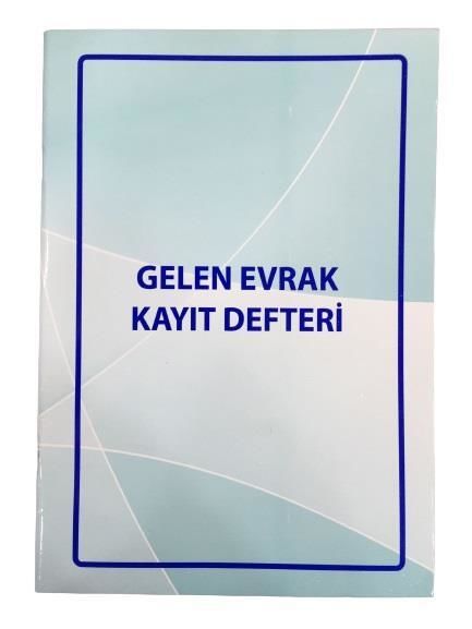 Educolors Gelen Evrak Kayıt Defteri Karton Kapak