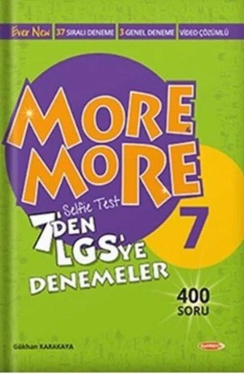 7. Sınıf More More 7'den LGS'ye İngilizce Denemeler / 9786057790132