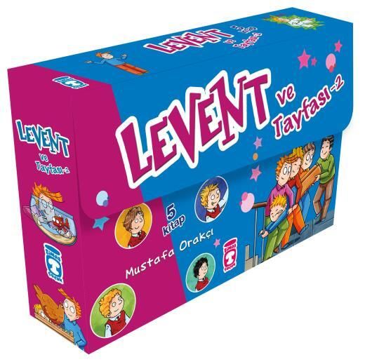 TİMAŞ MUSTAFA ORAKÇI LEVENT VE TAYFASI 2 SET 5 KİTAP