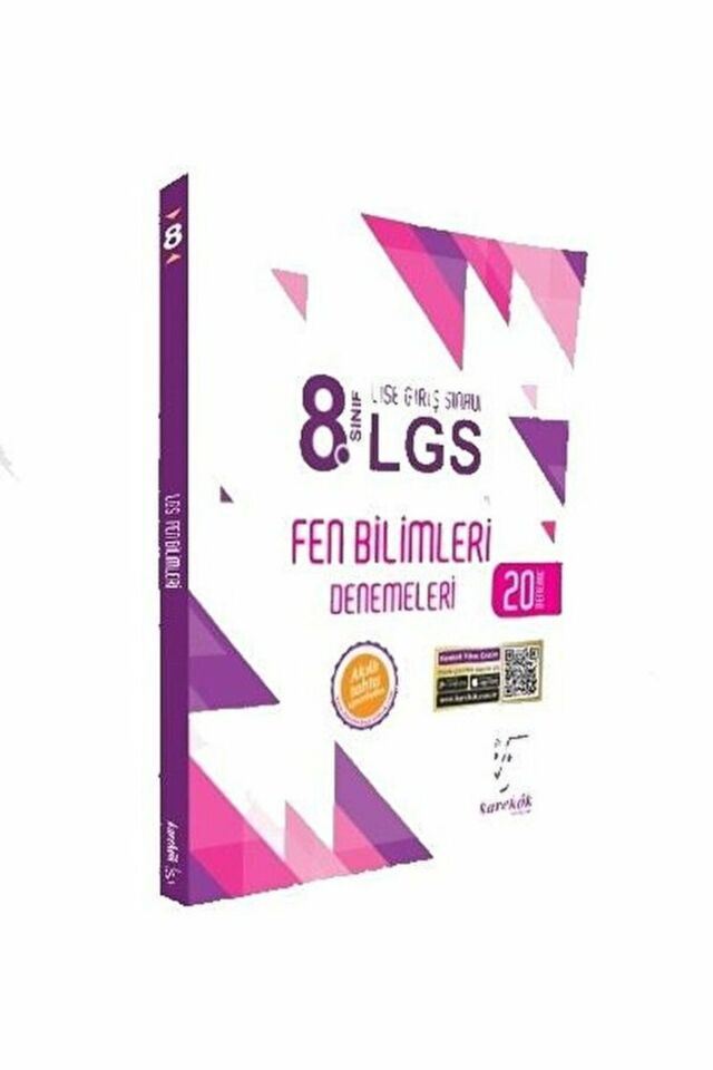 LGS 8. Sınıf Fen Bilimleri 20 Deneme / Kolektif / Karekök Yayıncılık / 9786257154499