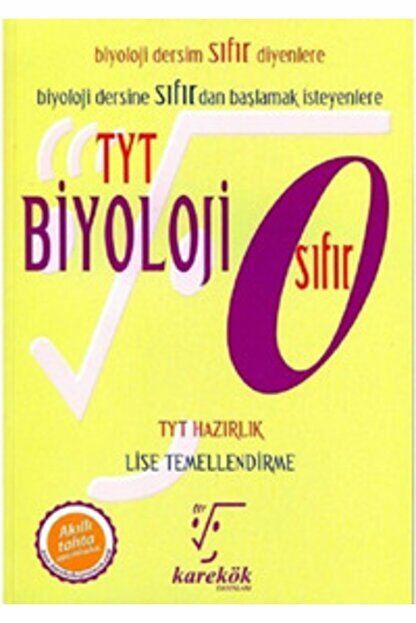 Yks Tyt Biyoloji Sıfır 9786052247402