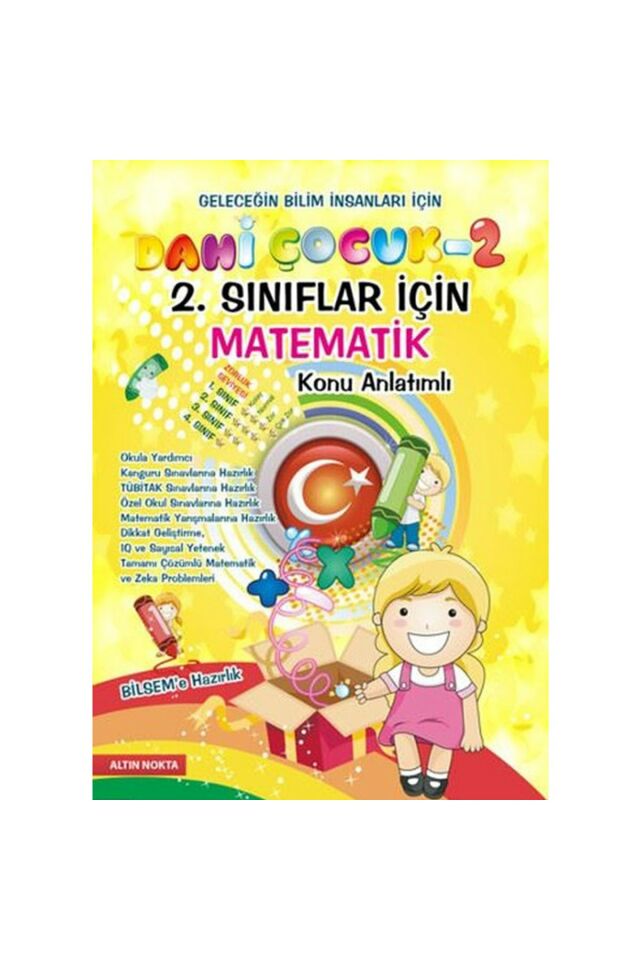 2. Sınıf Dahi Çocuk Matematik Konu Anlatım Bilsem Kanguru Olimpiyat