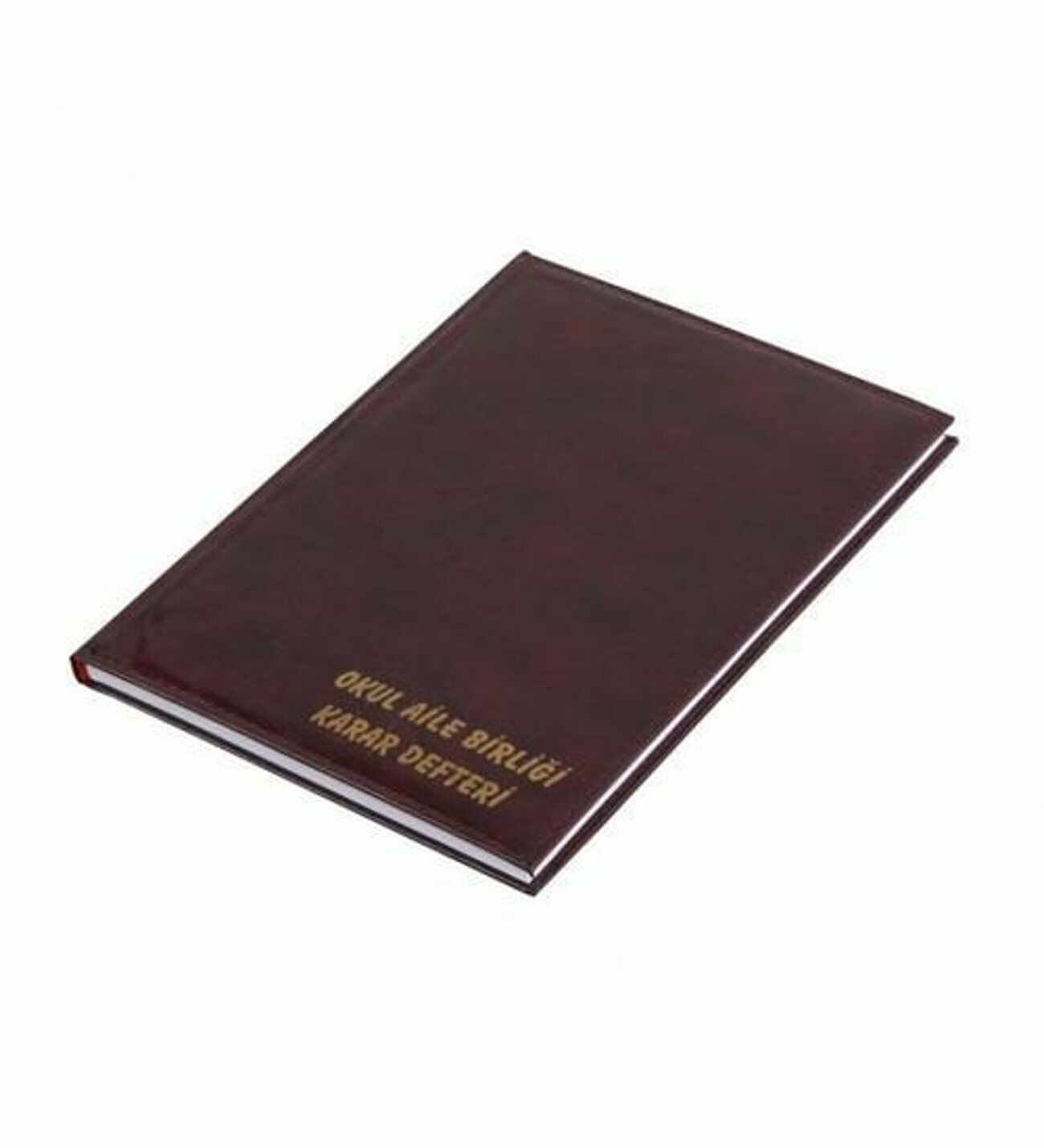 Gülpaş Okul Aile Birliği Karar Defteri Suni Deri 100yp 21*30