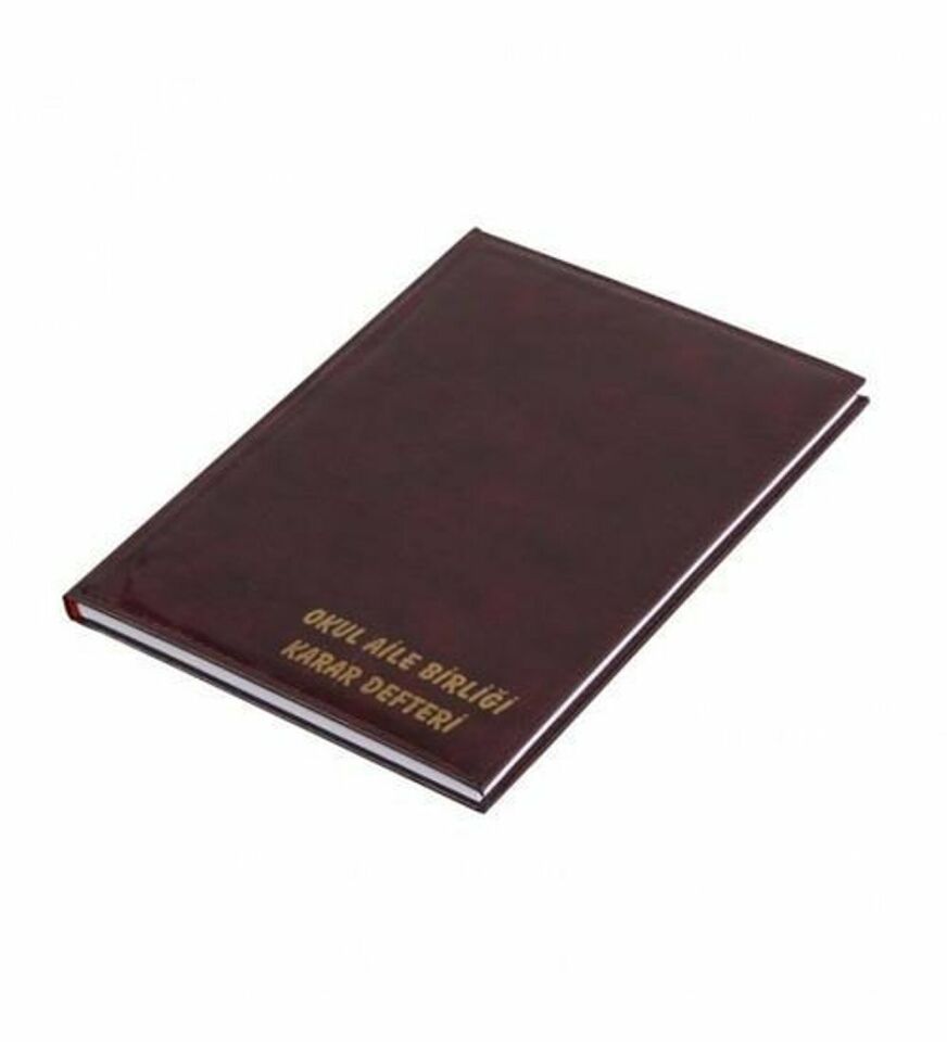 Gülpaş Okul Aile Birliği Karar Defteri Suni Deri 100yp 21*30