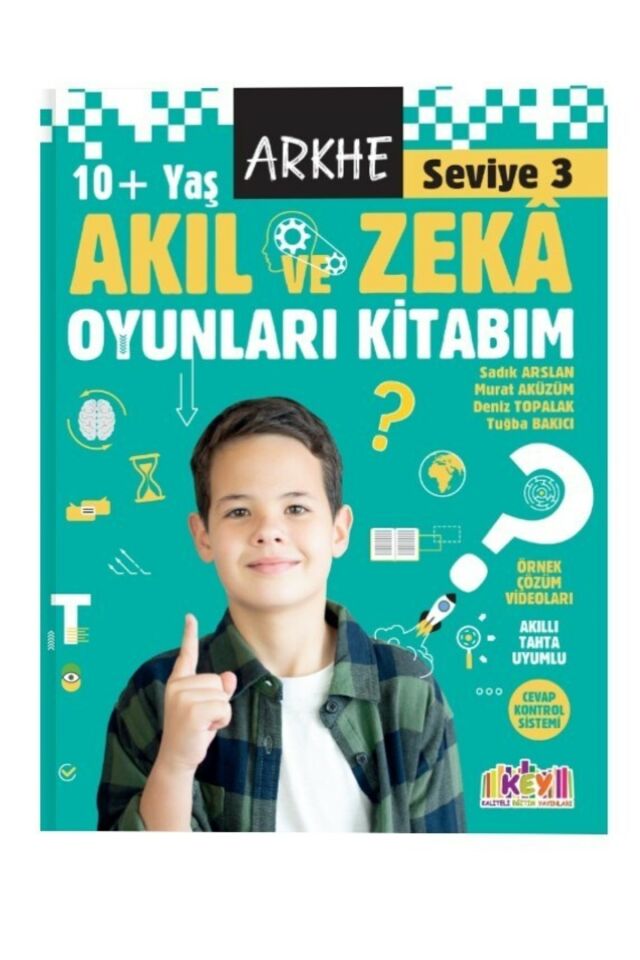 Akıl Ve Zekâ Oyunları Kitabım – 3. Seviye