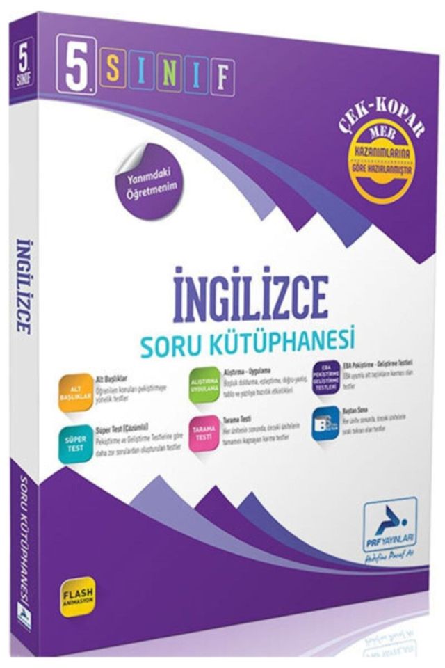 Prf 5. Sınıf Ingilizce Soru Kütüphanesi