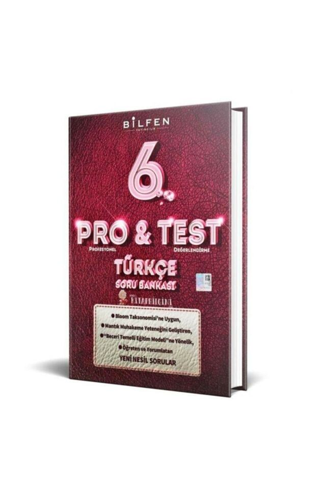 Bilfen Yayınları 6. Sınıf Pro Test Türkçe Soru Bankası