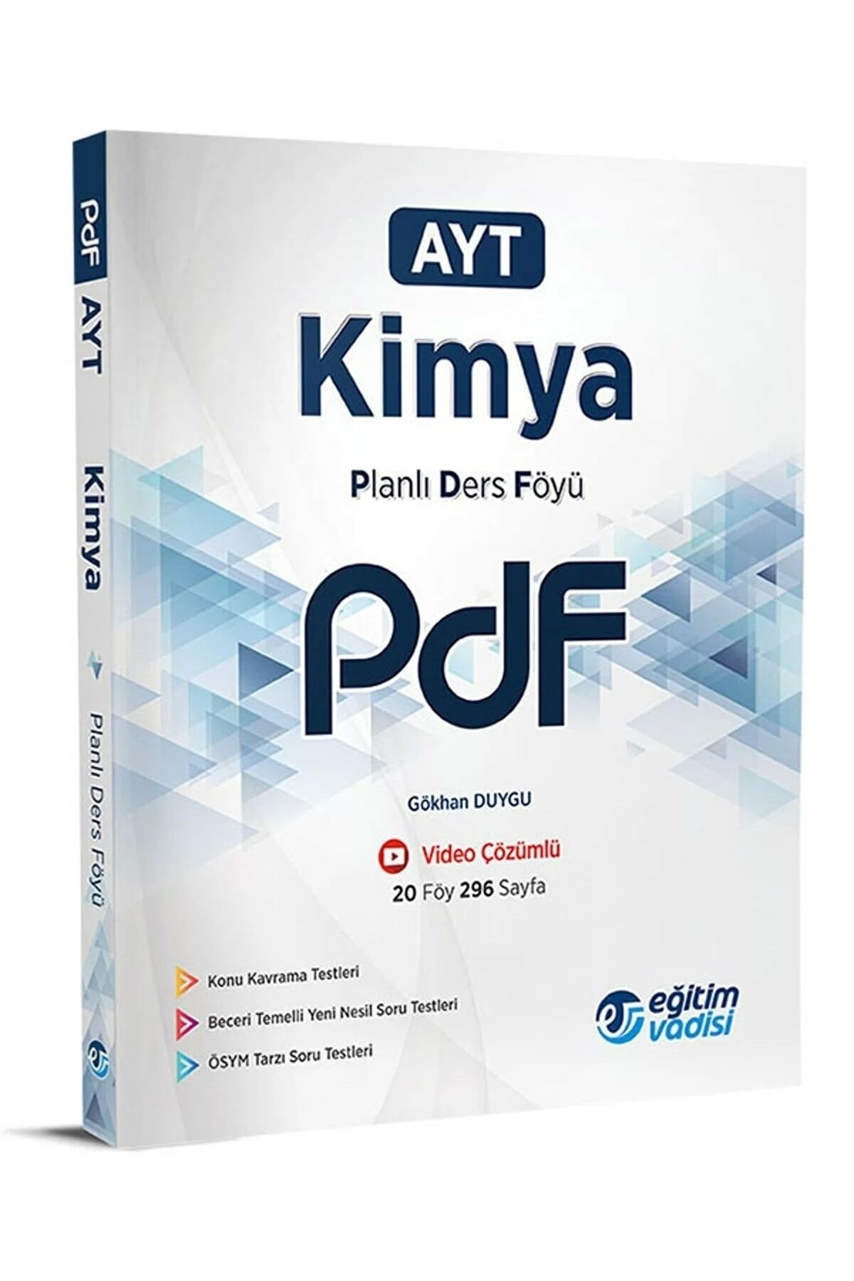 Eğitim Vadisi 2024 Ayt Kimya Pdf Planlı Ders Föyü