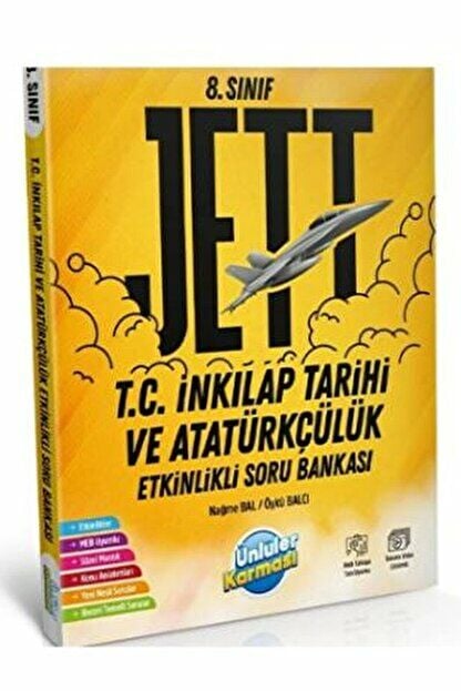 8. Sınıf Jett T.C. İnkılap Tarihi ve Atatürkçülük Etkinlikli Soru Bankası / 9786057457370