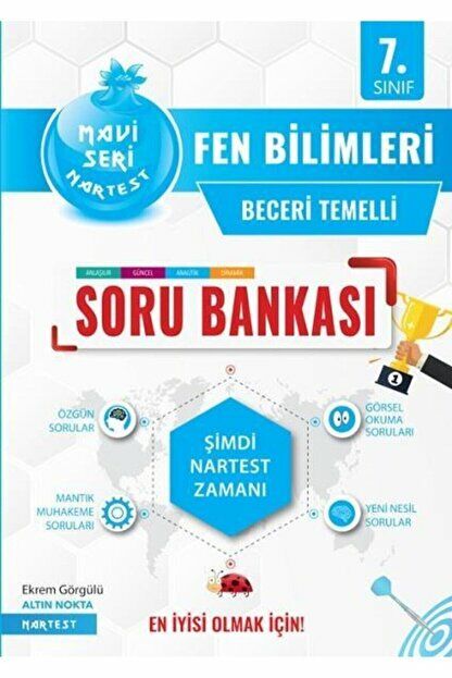 7. Sınıf Mavi Seri Fen Bilimleri Soru Bankası