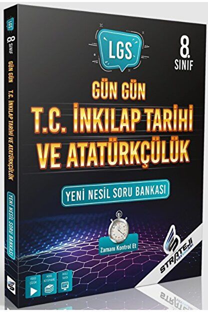 8. Sınıf LGS Gün Gün T.C. İnkılap Tarihi ve Atatürkçülük Yeni Nesil Soru Bankası / 9786257222457