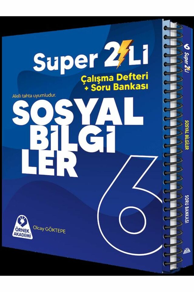 6. Sınıf Süper İkili Sosyal Bilgiler Seti