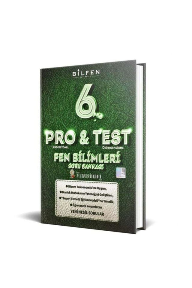 Bilfen Yayınları 6. Sınıf Pro Test Fen Bilimleri Soru Bankası