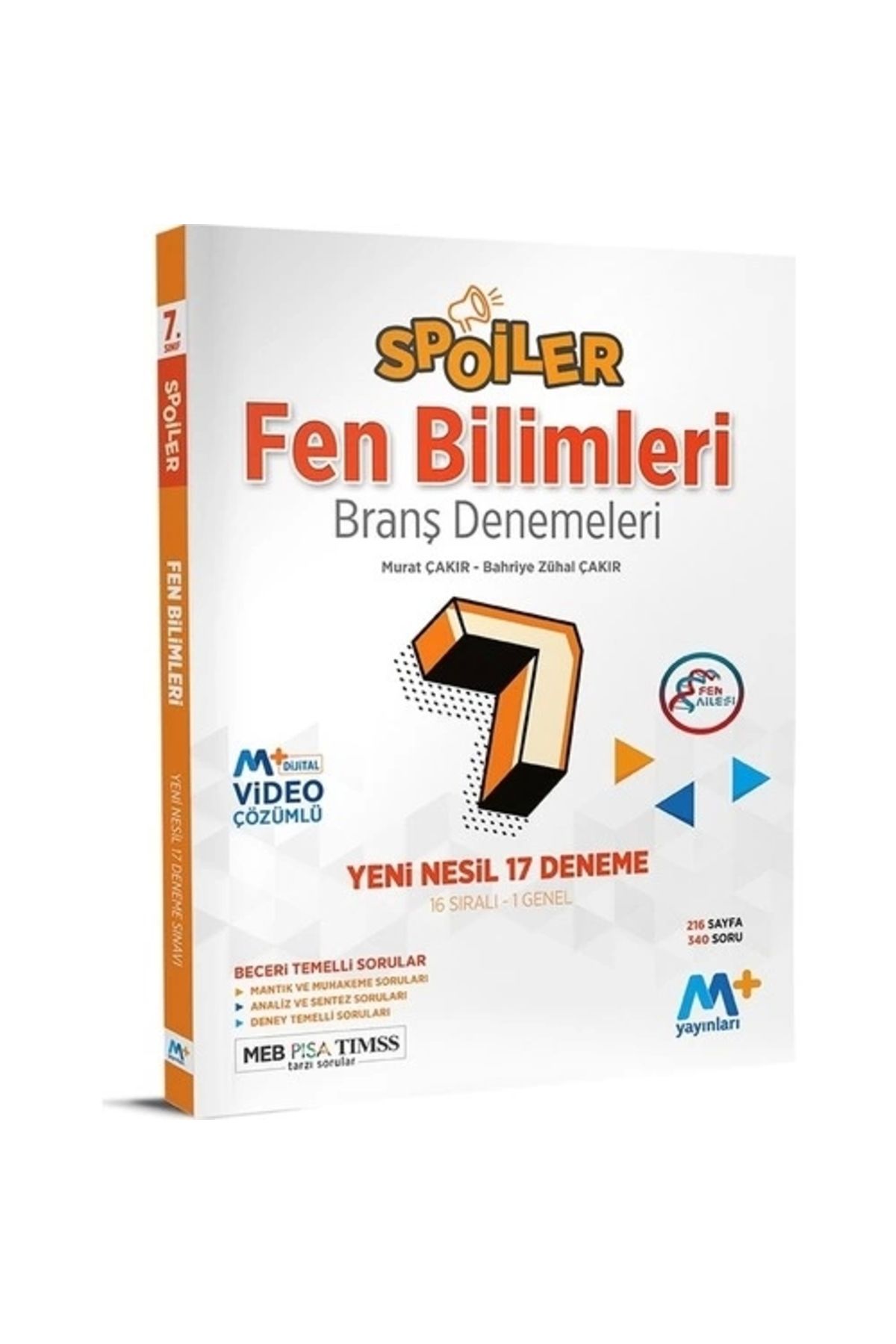 7.sınıf Fen Bilimleri Spoiler Deneme Mst04072