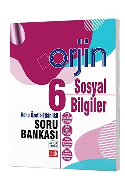 6. Sınıf Sosyal Bilgiler Konu Özetli Etkinlikli Soru Bankası